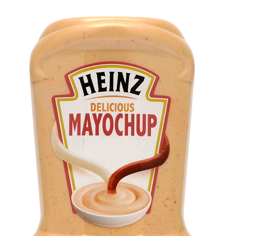 Heinz is considering selling in the U.S. a new condiment called Mayochup that combines mayonnaise and ketchup.