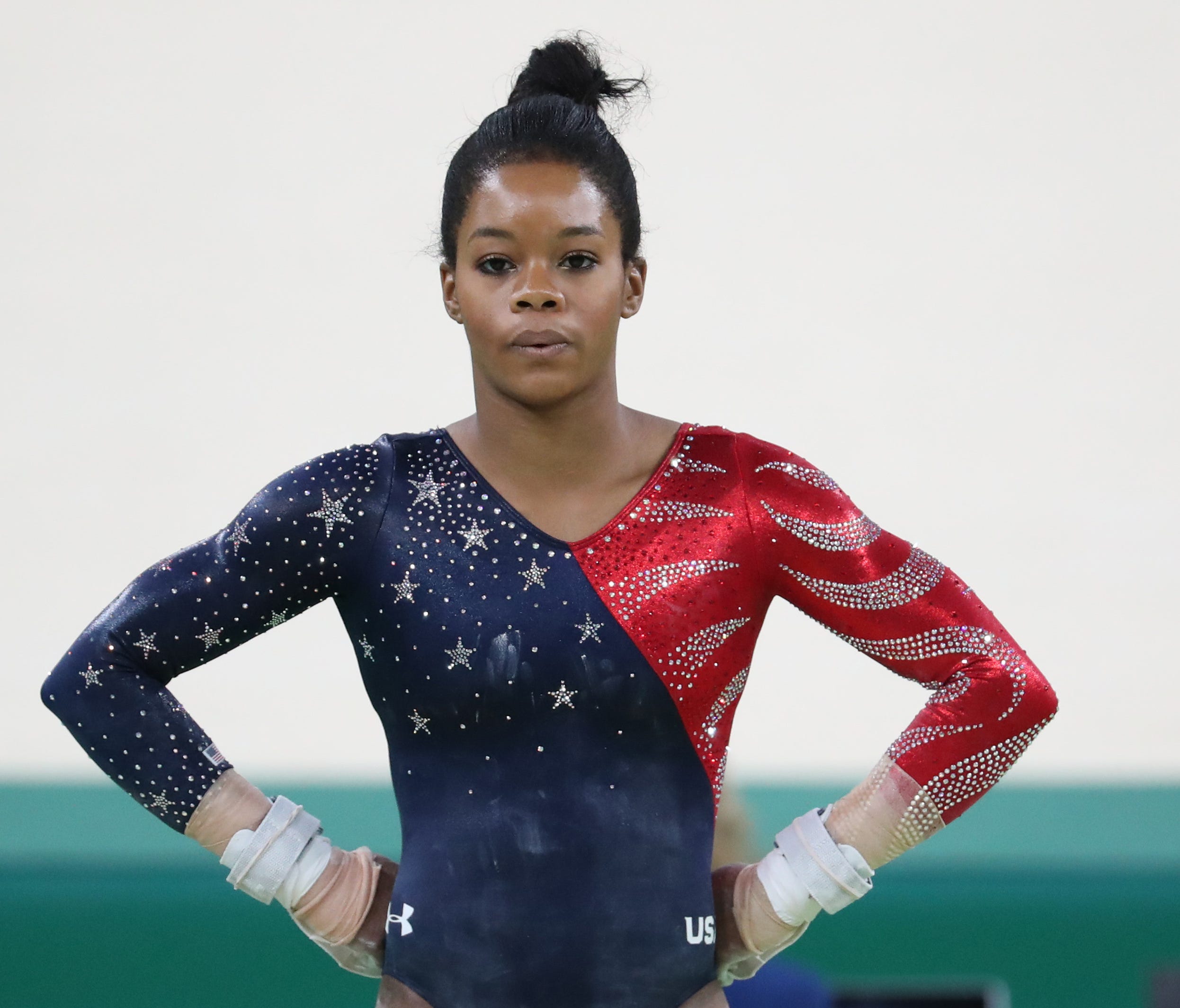 Gabby Douglas was part of the U.S. team that won Olympic gold in Rio. She also won Olympic all-around gold and team gold in 2012.