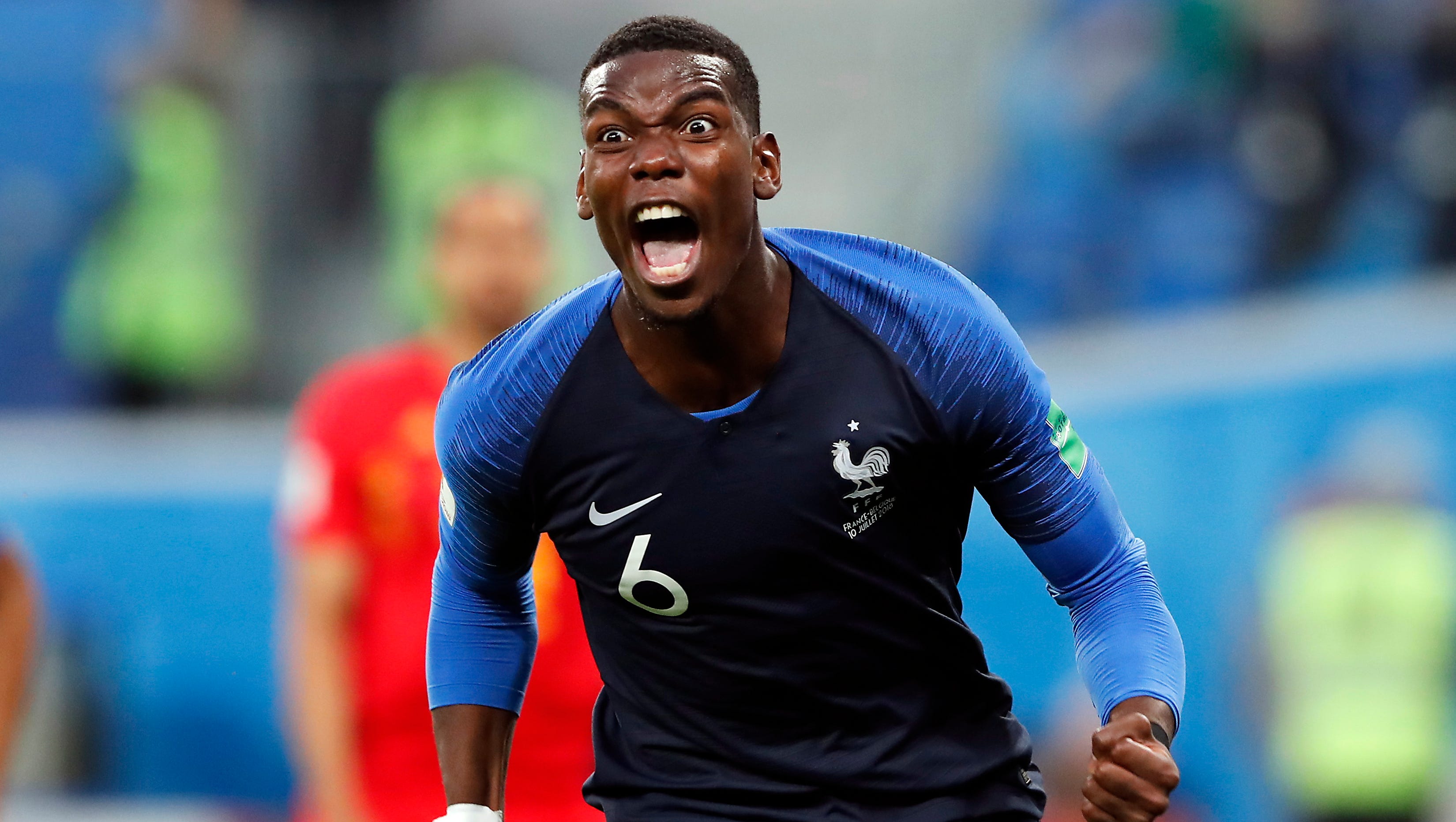 Paul Pogba salutes Thai soccer team after France's World Cup win
