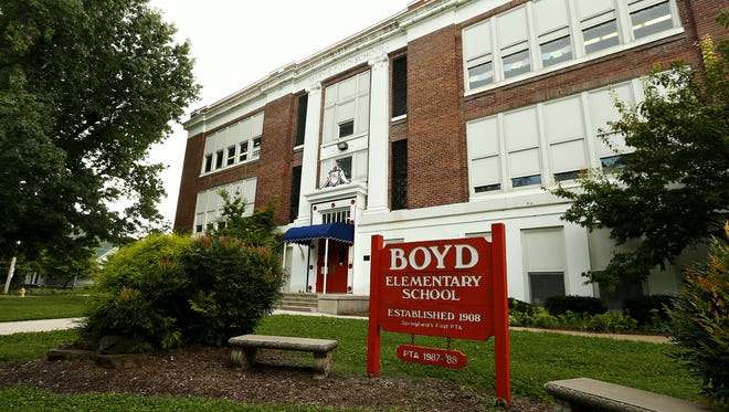 Boyd Elementary School operated from 2011 through mid-2021. A new building opened in August 2021.