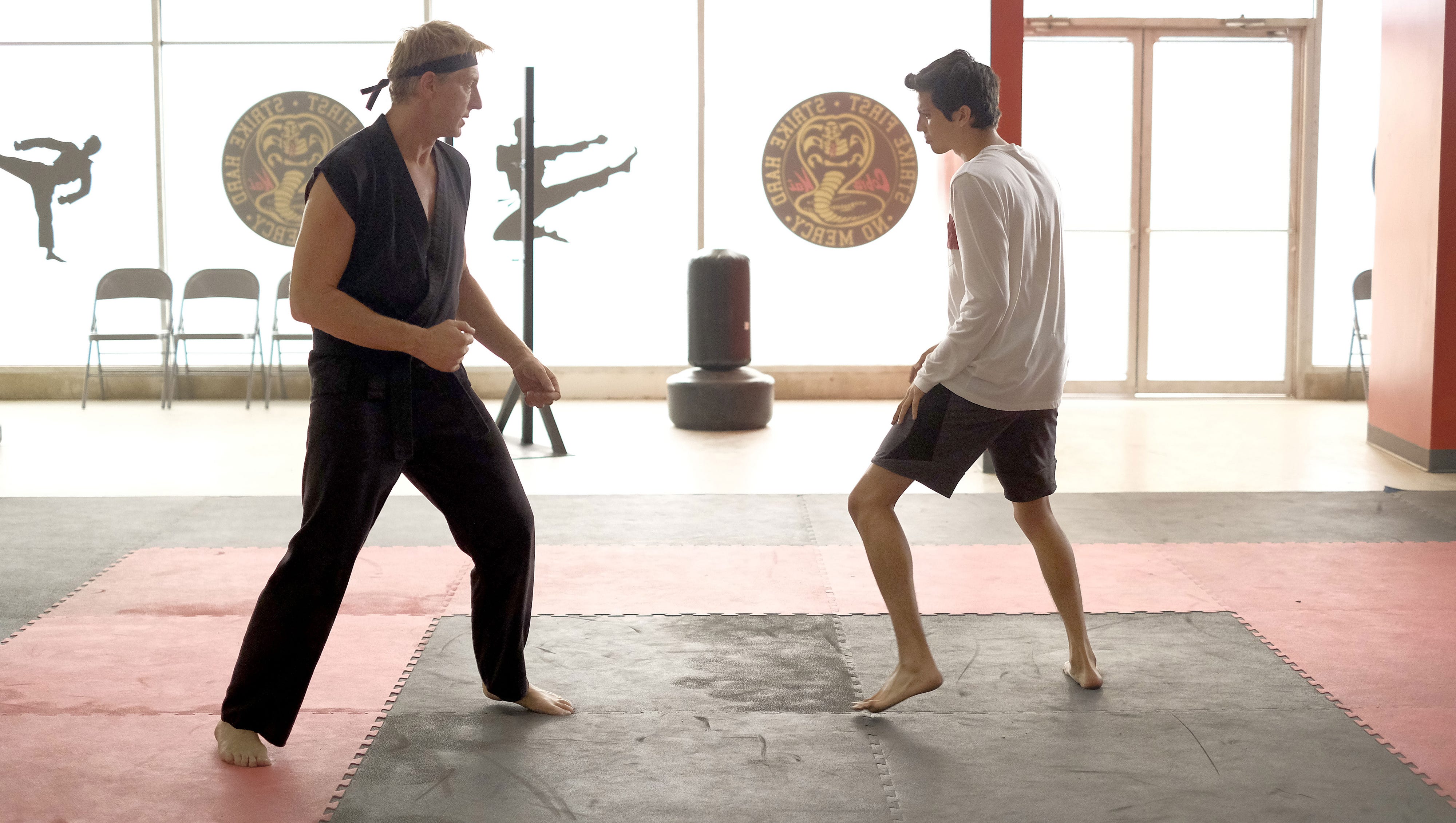 Cobra Kai Rekindles 34 Year Old Karate Kid Rivalry On Youtube Red