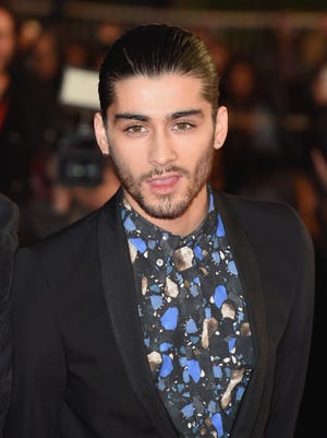 Zayn Malik has green hair Zayn Malik has green hair