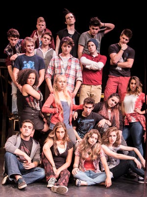 The cast of Green Day’s American Idiot.
