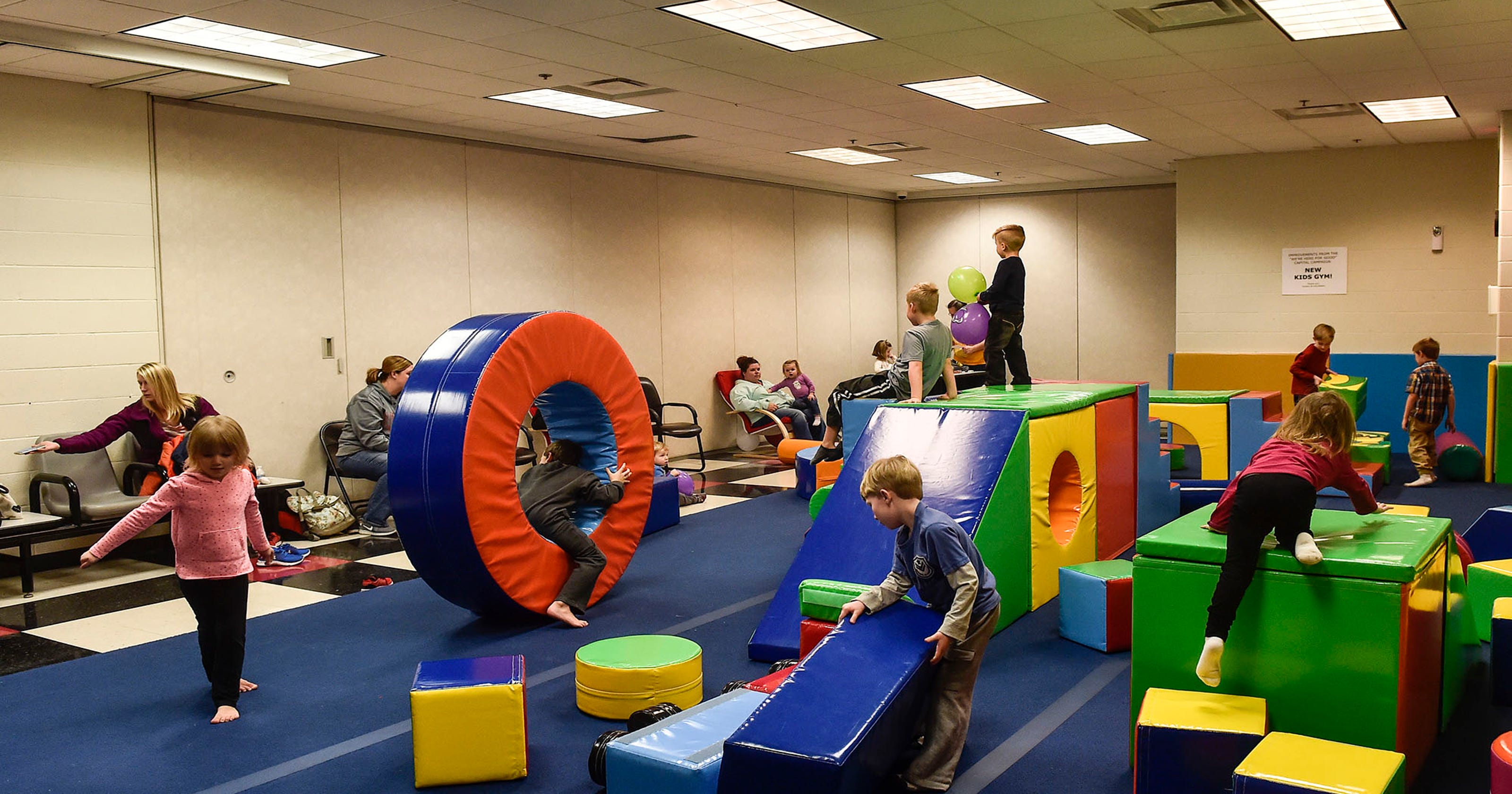 Childs Play Remodeled Kids Gym Open At YMCA childs-play-remodeled-kids-gym-open-at-ymca