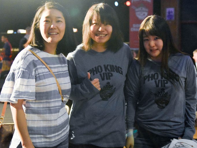 Yoshi, Kumi Nojima, and Nana Matsui, at the 2nd Annual
