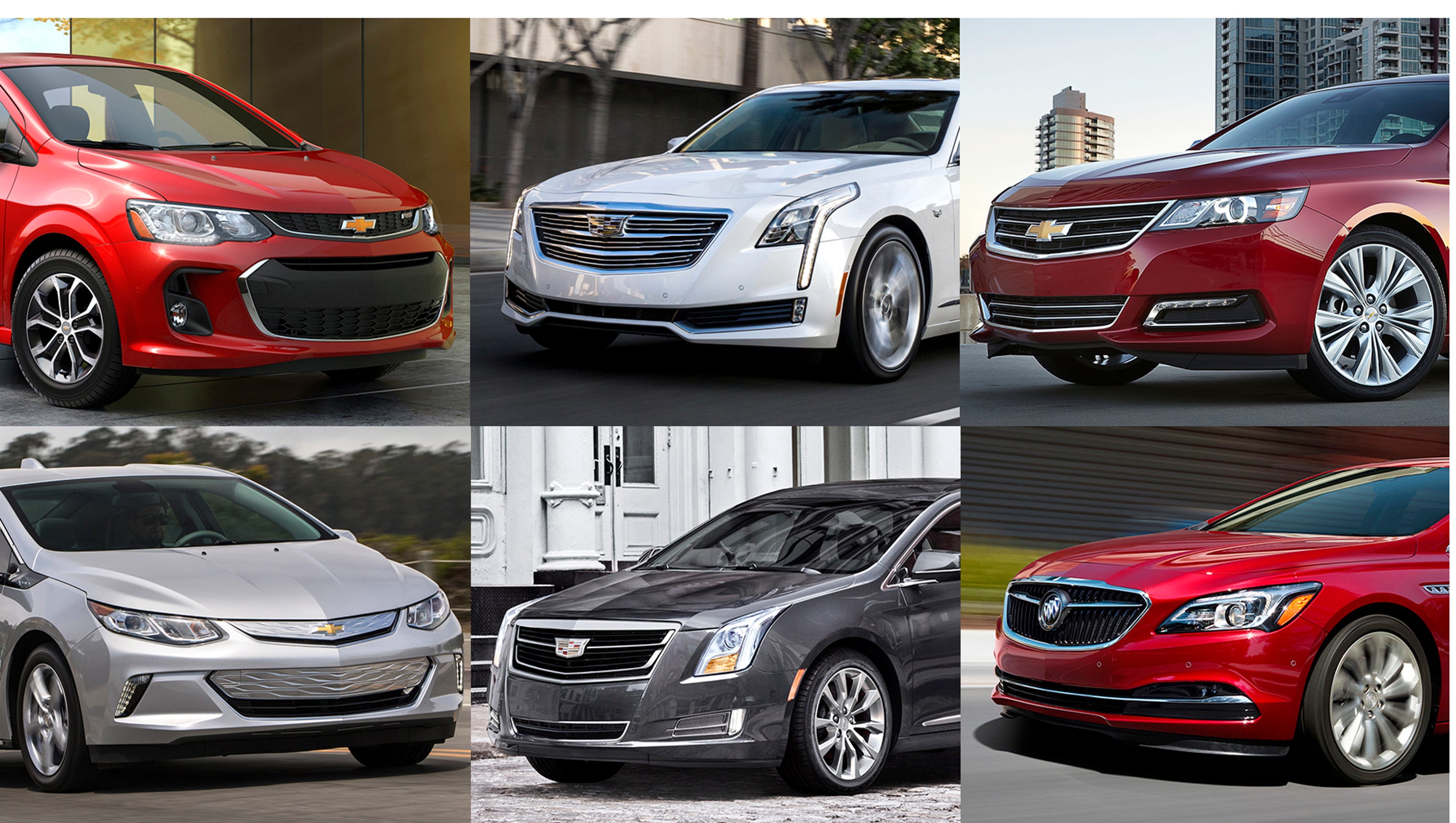 GM weighs cutting six cars from its lineup