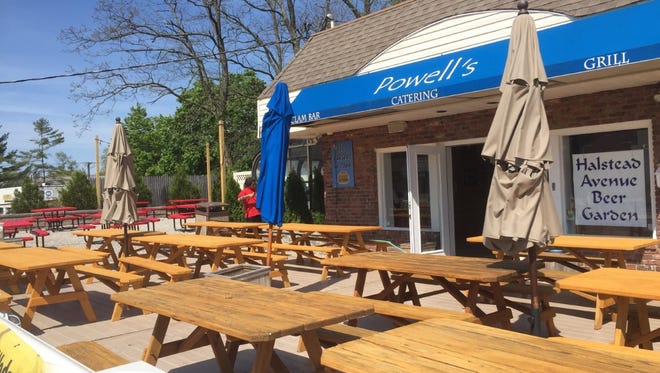Halstead Avenue Beer Garden is the latest area destination for outdoor dining.