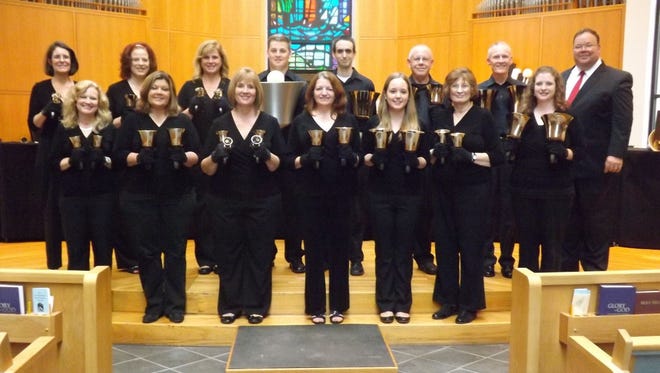 Cast of Bronze, a handbell choir from Dallas, will perform Sunday at First Presbyterian Church in Jackson.