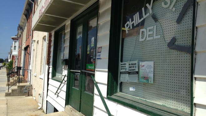 An armed man robbed this store, Philly Street Deli, on Tuesday morning, police said.
