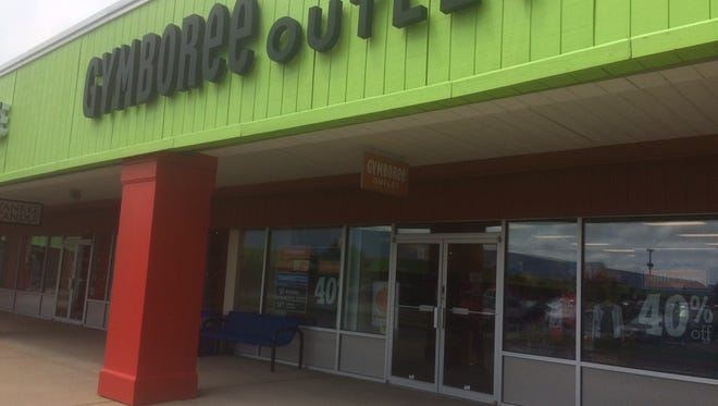 Oshkosh's Gymboree Outlet store will close as the company battles bankruptcy.