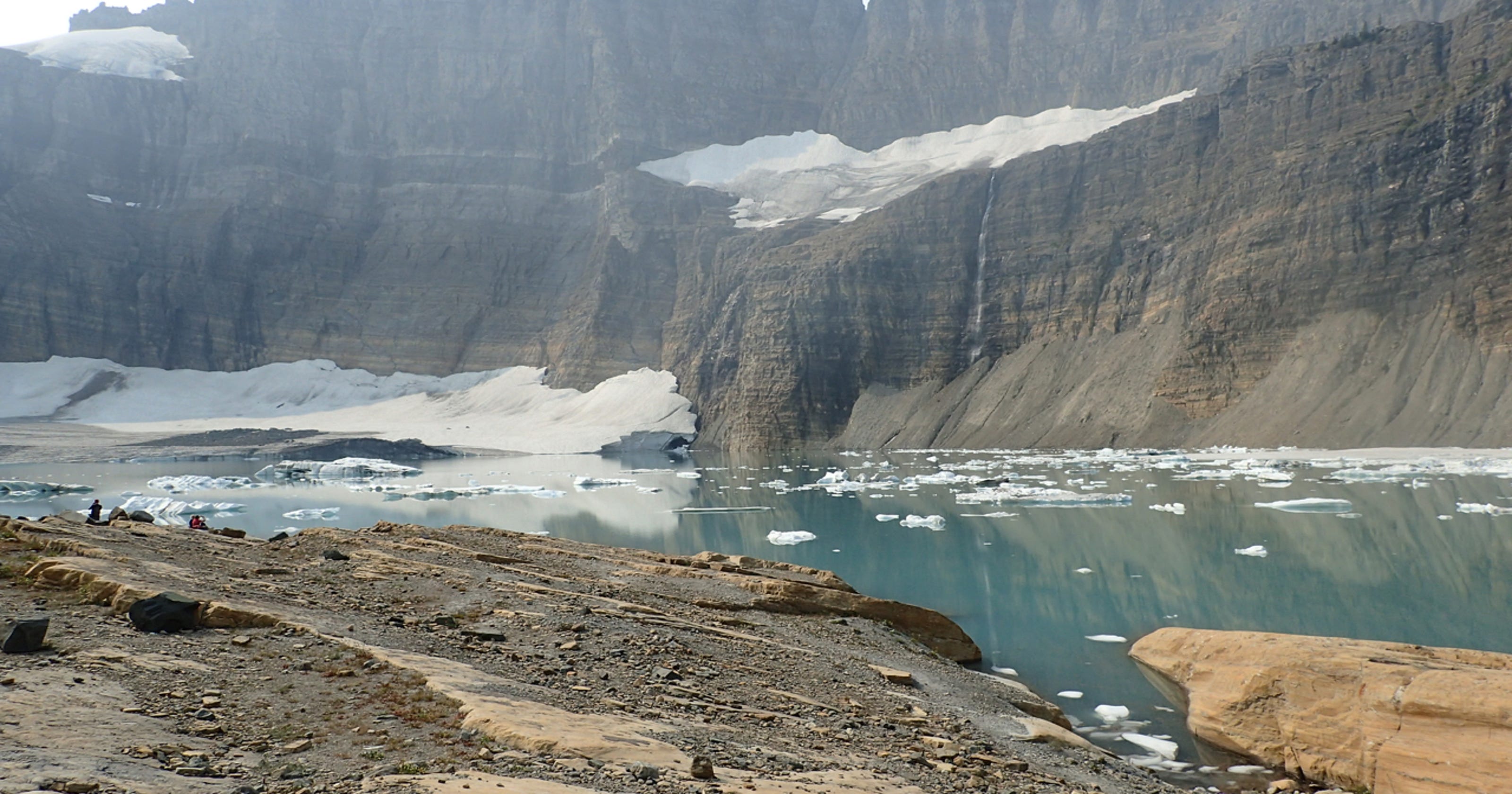 The glaciers of Glacier National Park in Montana