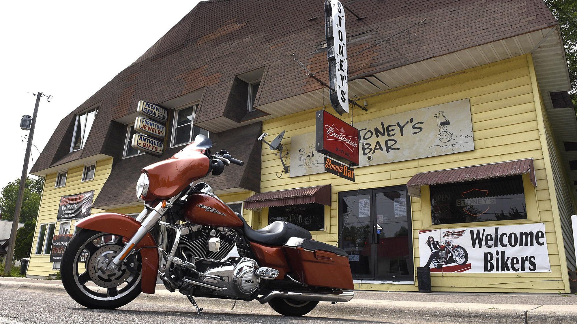 What's it like to own a bikerthemed bar?