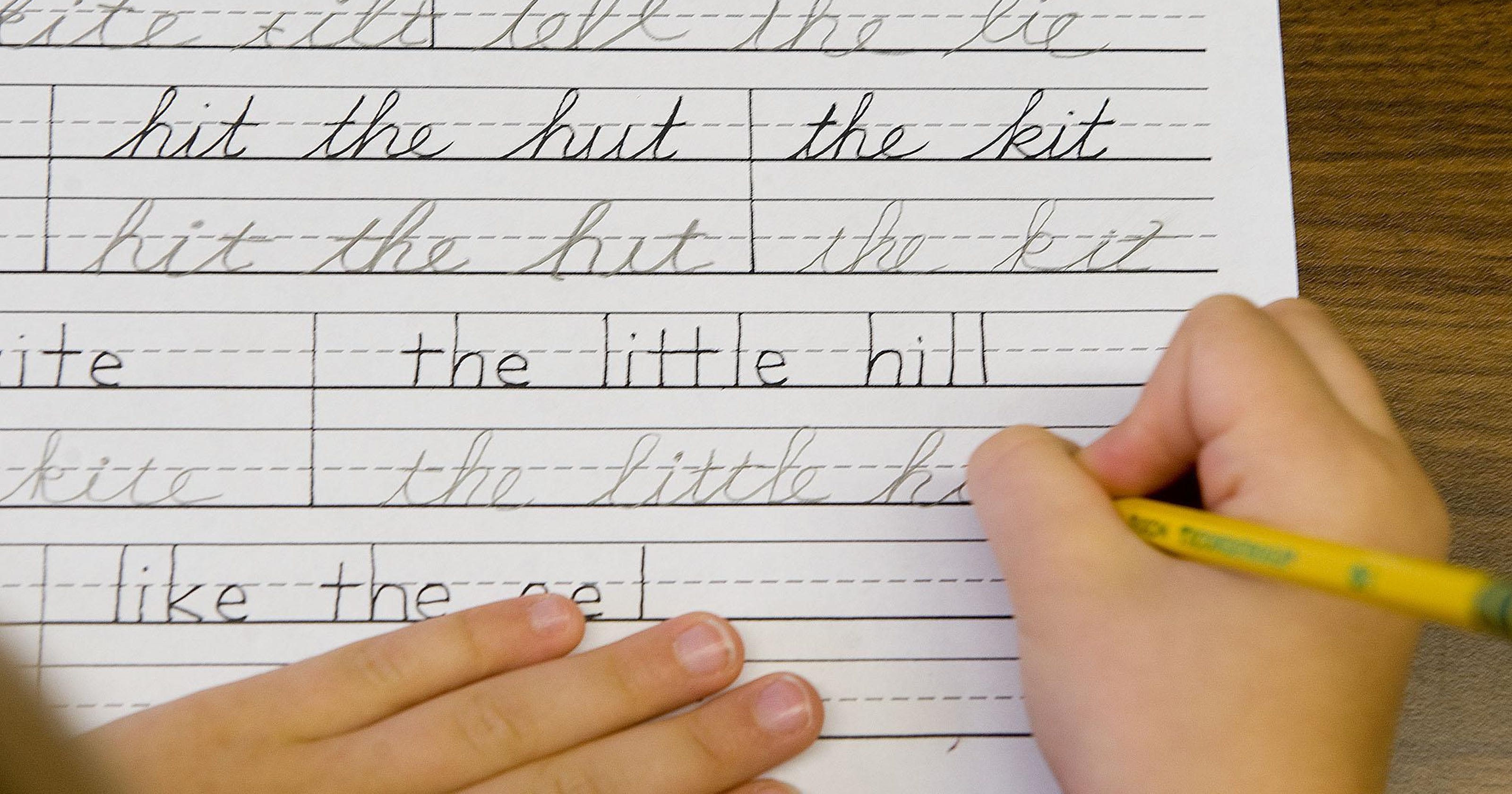 More cursive in schools ohio bill encourages penmanship