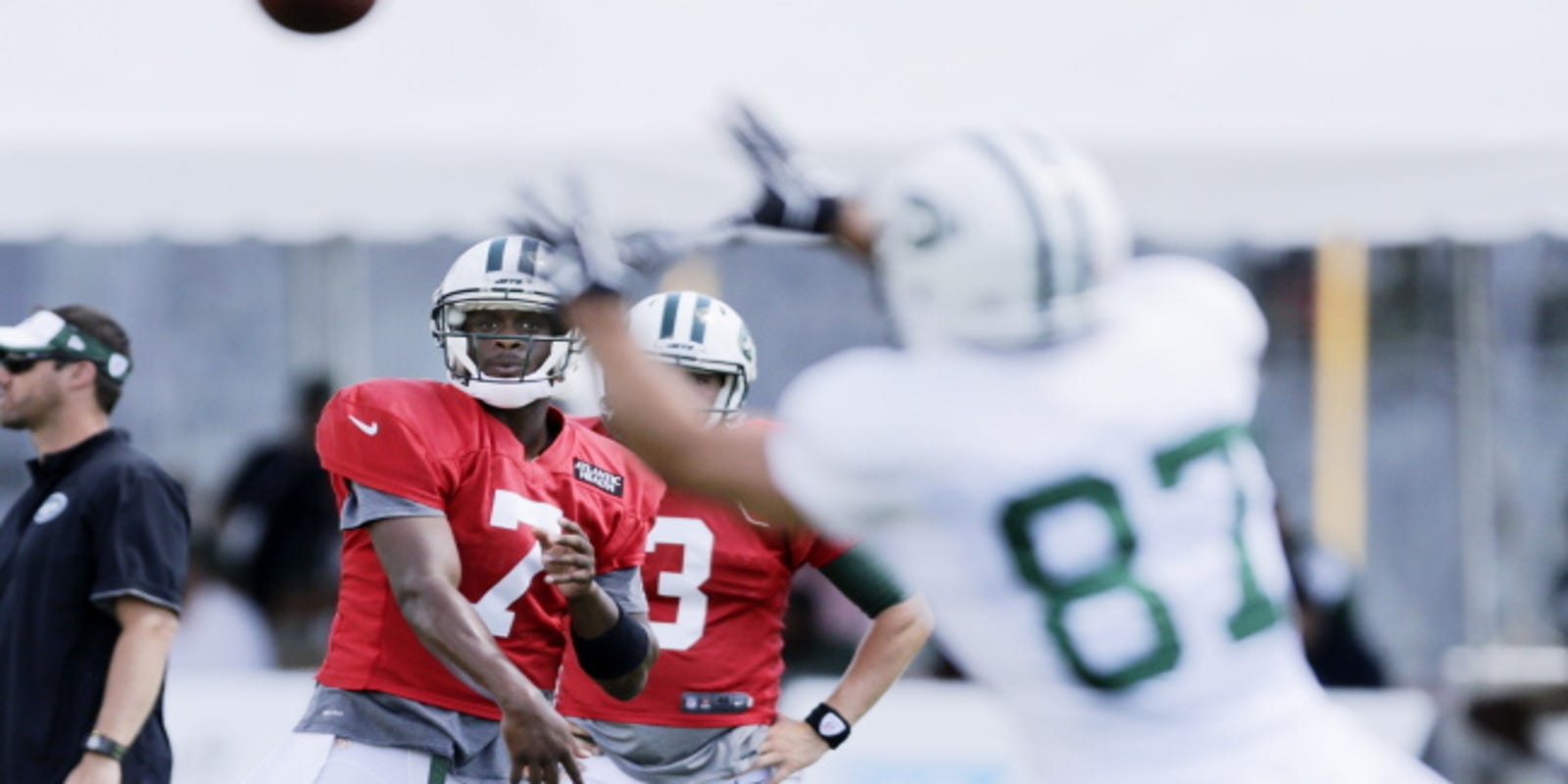 Football Is Coming Game Of Thrones Creator At Jets Camp