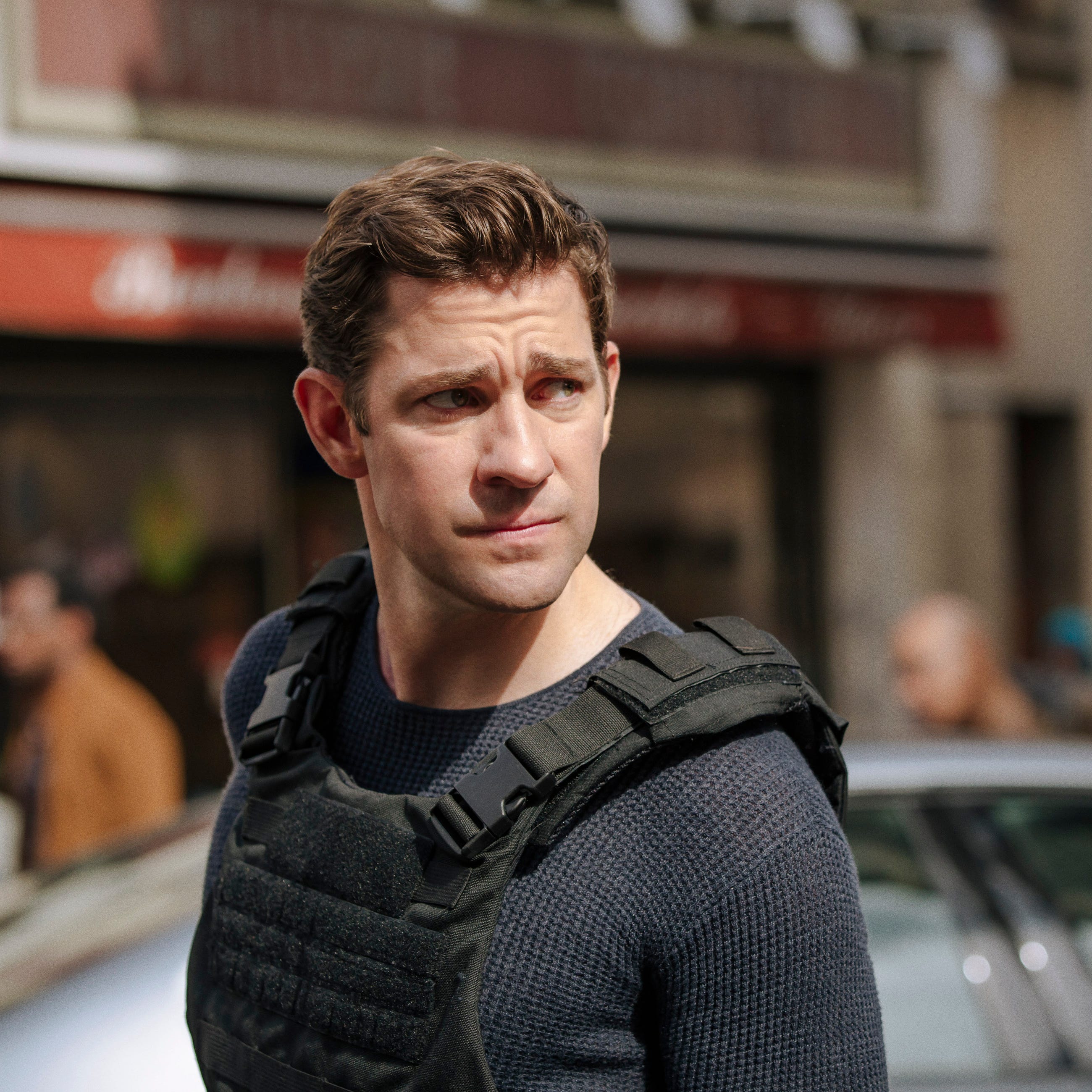 With the premiere of Amazon's 'Jack Ryan' on Aug. 31, John Krasinki officially becomes part of the fraternity of actors who've played Jack Ryan, the most famous creation of author Tom Clancy.  Click forward to see the other stars who've played the CIA analyst who always seems to end up in the middle of the action.