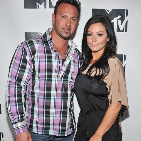 Roger Mathews and Jenni "JWoww" Farley: Happily...
