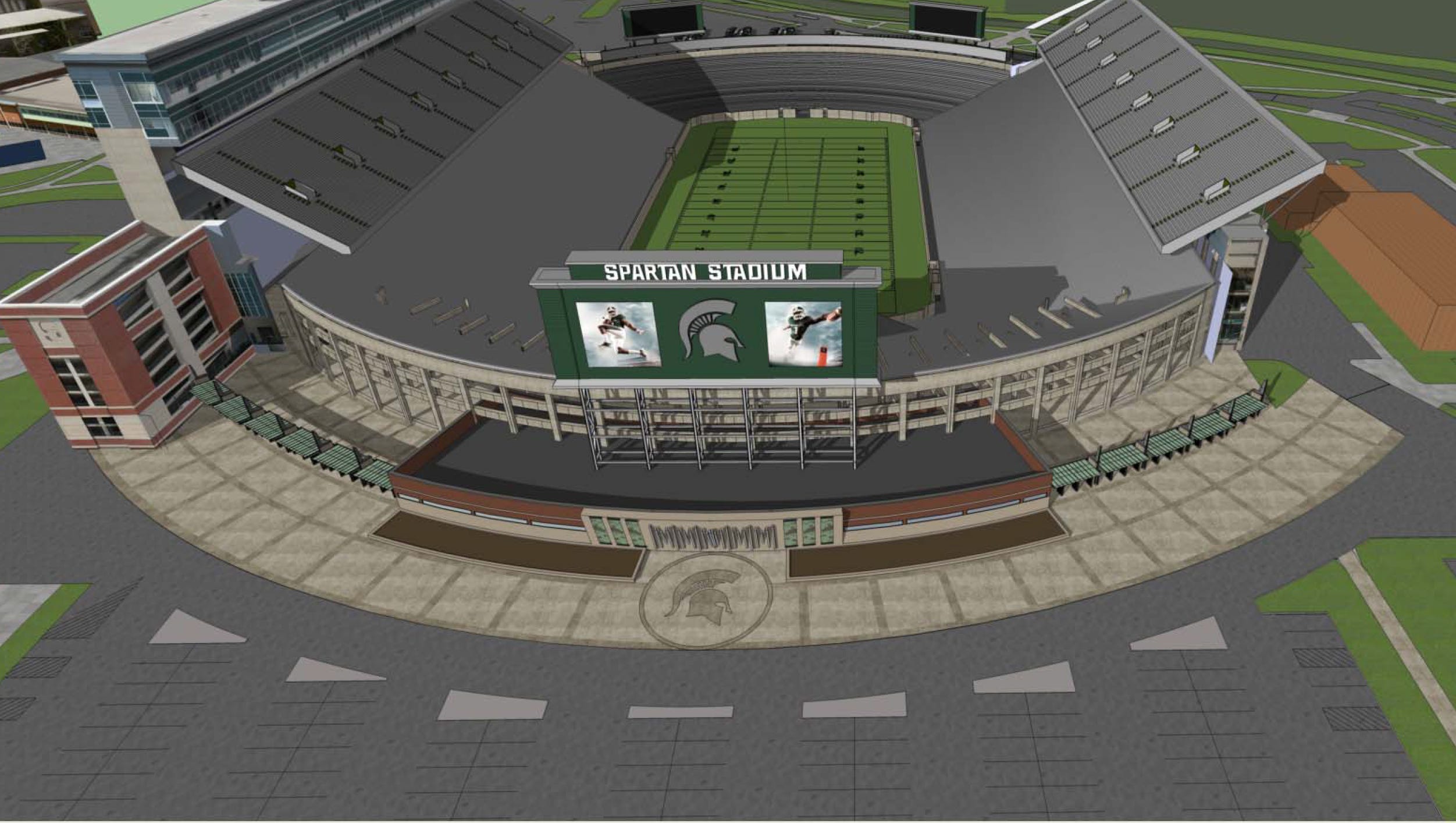 Renovations approved for Spartan Stadium south end