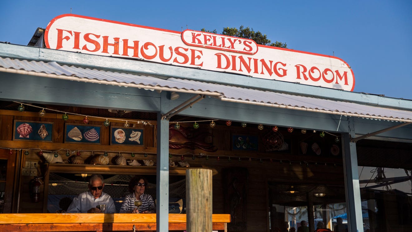 Kelly's Fish House Dining Room Menu Prices