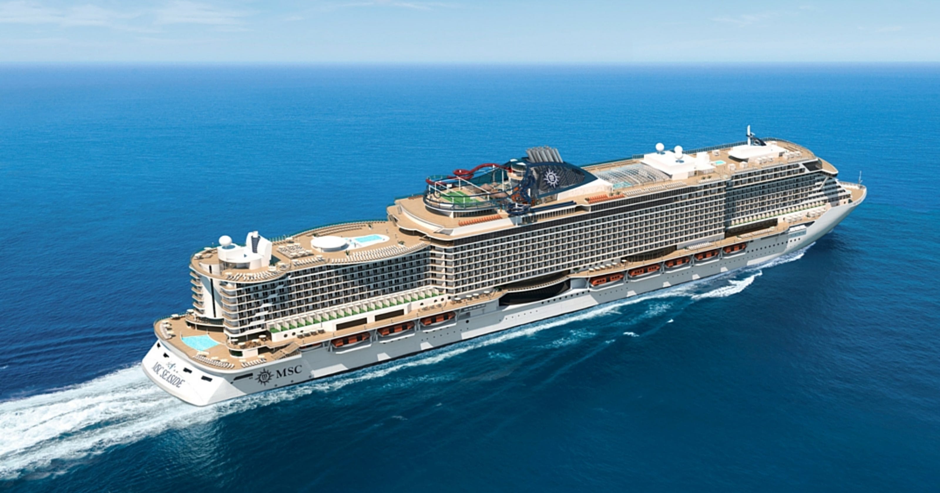 New cruise ships for 2017 MSC Seaside