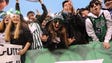 Ramapo football fans cheer their players after their
