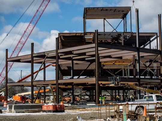 Mclaren Port Huron Patient Tower Rising
