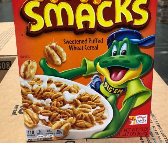 Some packages of Kellogg's Honey Smacks cereal are being recalled because of a salmonella outbreak.