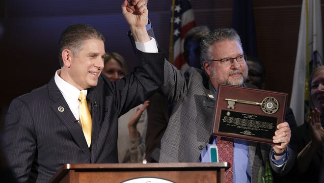 Mayor Virg Bernero and Bob Trezise of the Lansing Economic Area Partnership are expected to be in Italy from Oct. 13-22. They are part of a group of about 20 who want to lure jobs, investment in the Lansing region.