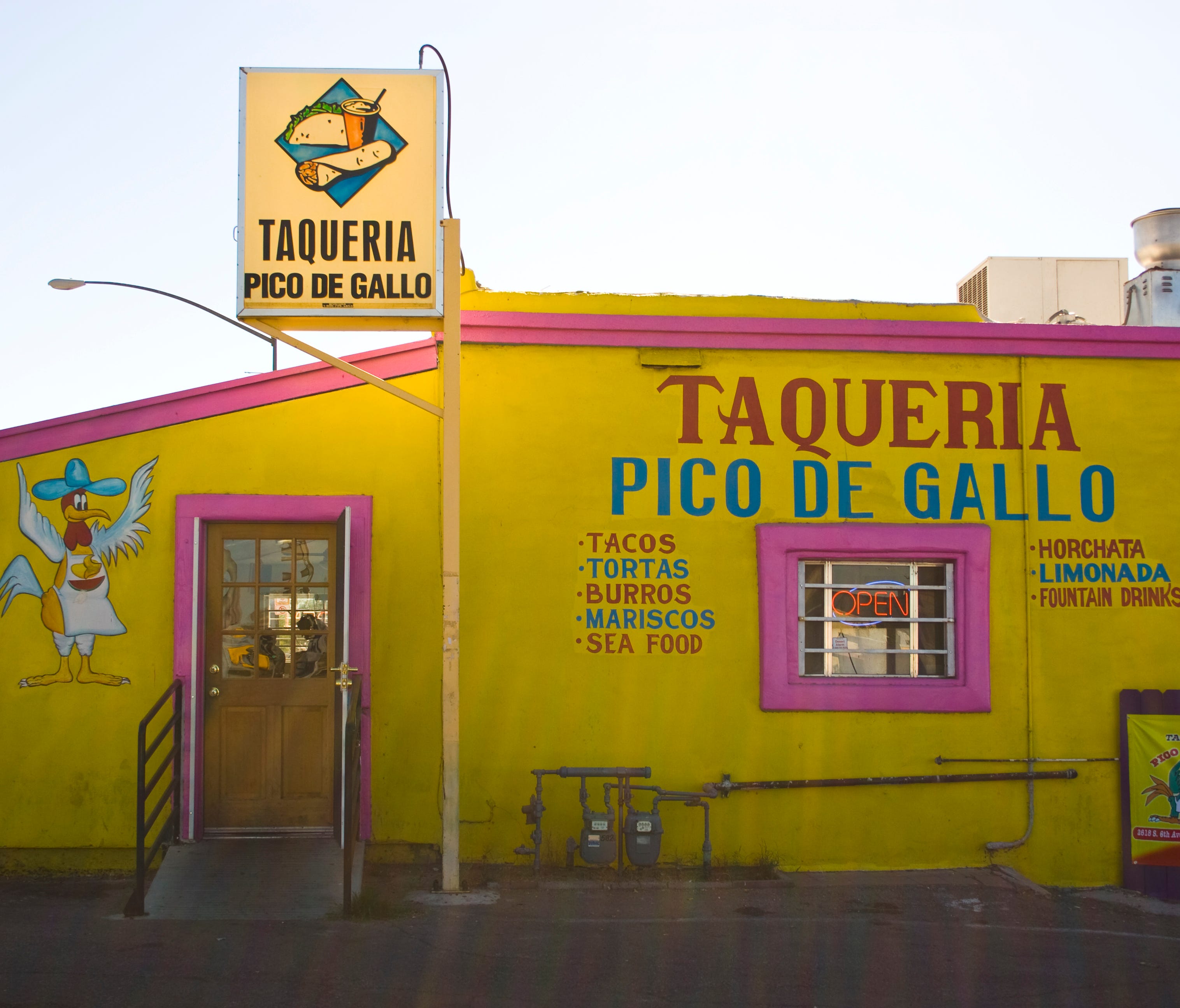 Tucson's Pico de Gallo has long been known for its tacos with corn tortillas.