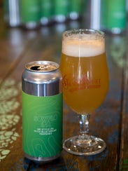 Point Ybel's Sowflo IPA is a New England-style IPA finished with Blue Dream terpenes made from cannabis plants.