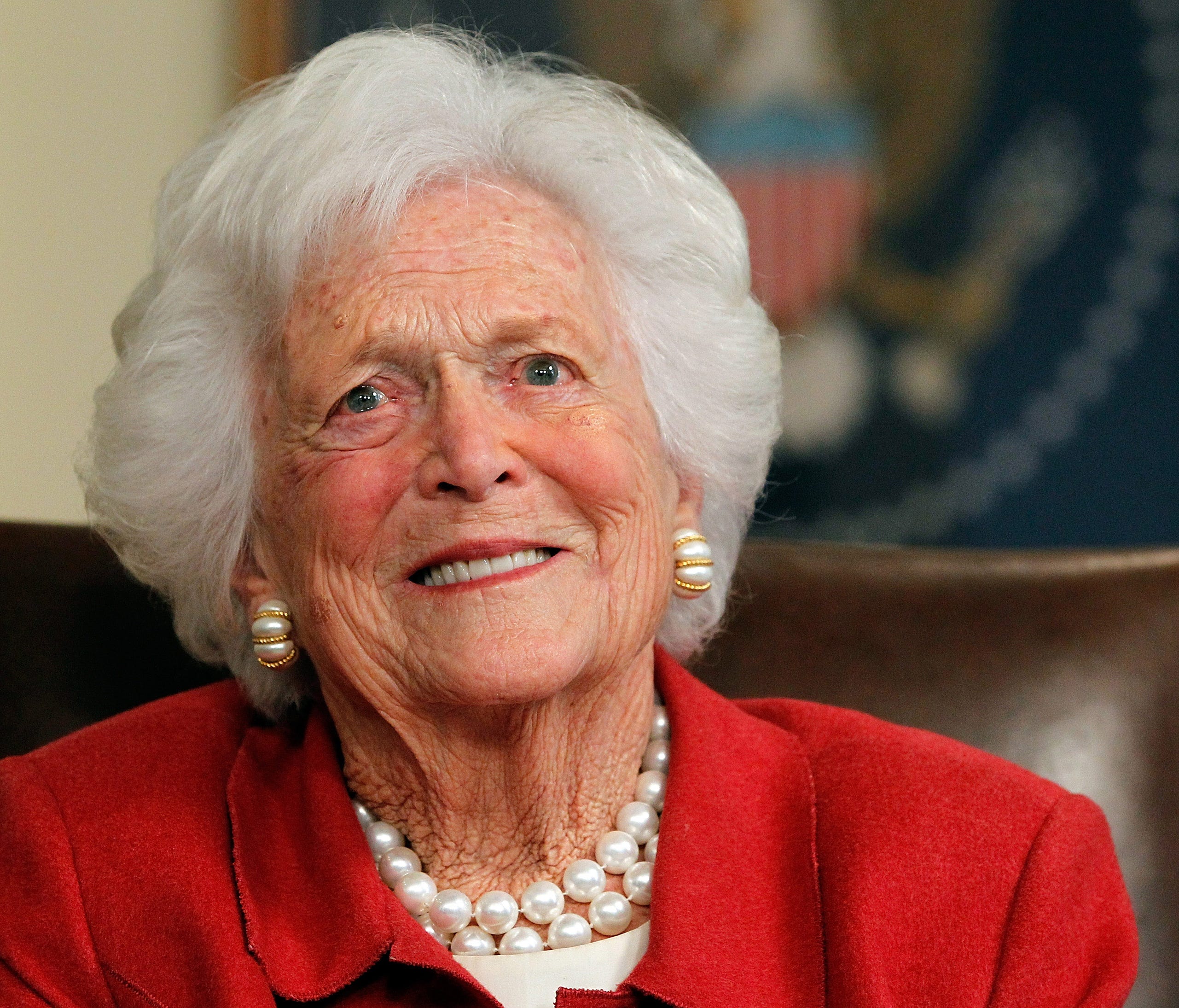 Former first lady Barbara Bush