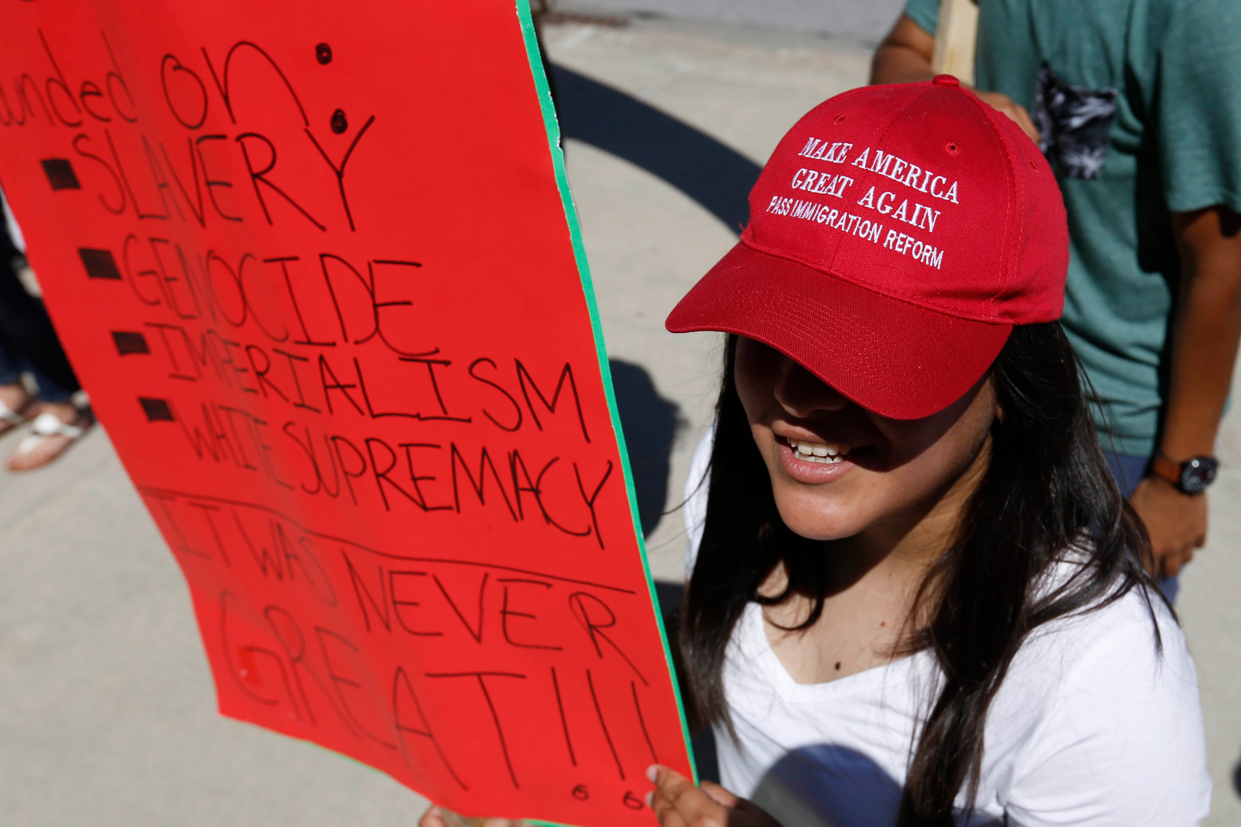 immigrants make america great hat