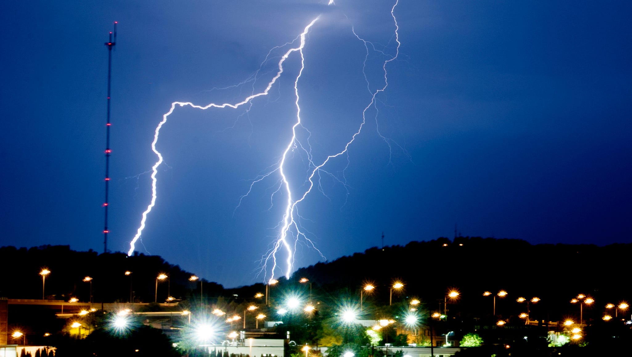 You really can get shocked bathing during a lightning storm