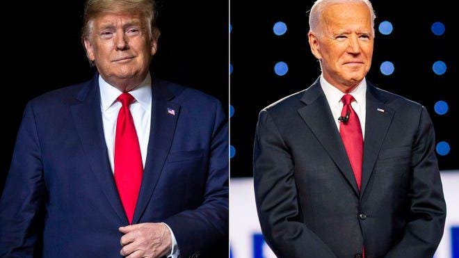 President Donald Trump and Democratic challenger Joe Biden will face each other Tuesday night during their first debate in Cleveland, Ohio.