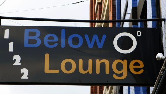 Below Zero Lounge at 1122 Walnut Str. in Over-the-Rhine.