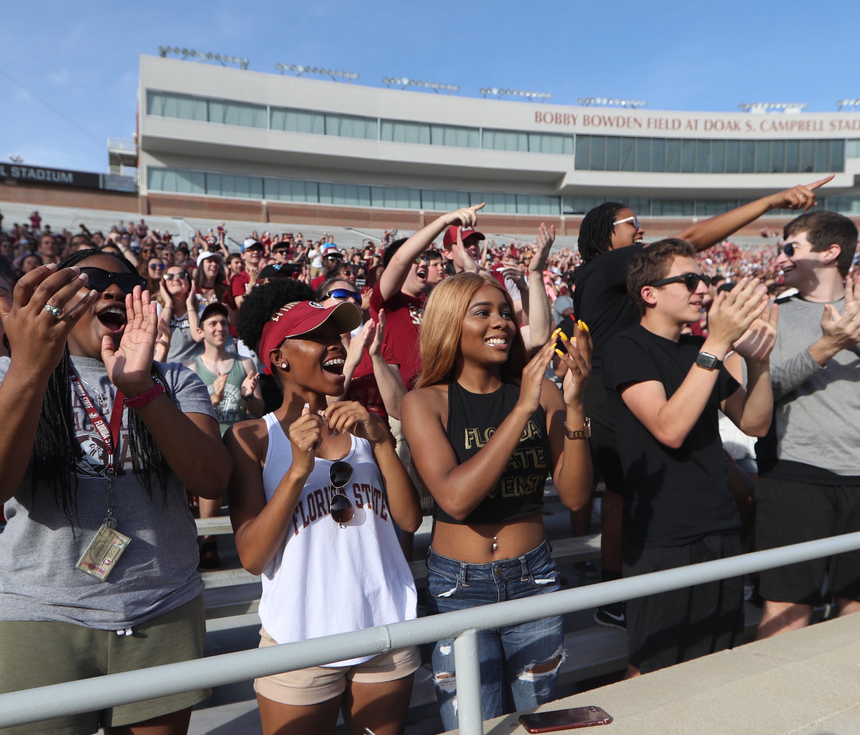 FSU's Garnet and Gold Spring Game at Doak Campbell Stadium on Saturday, April 14, 2018.
