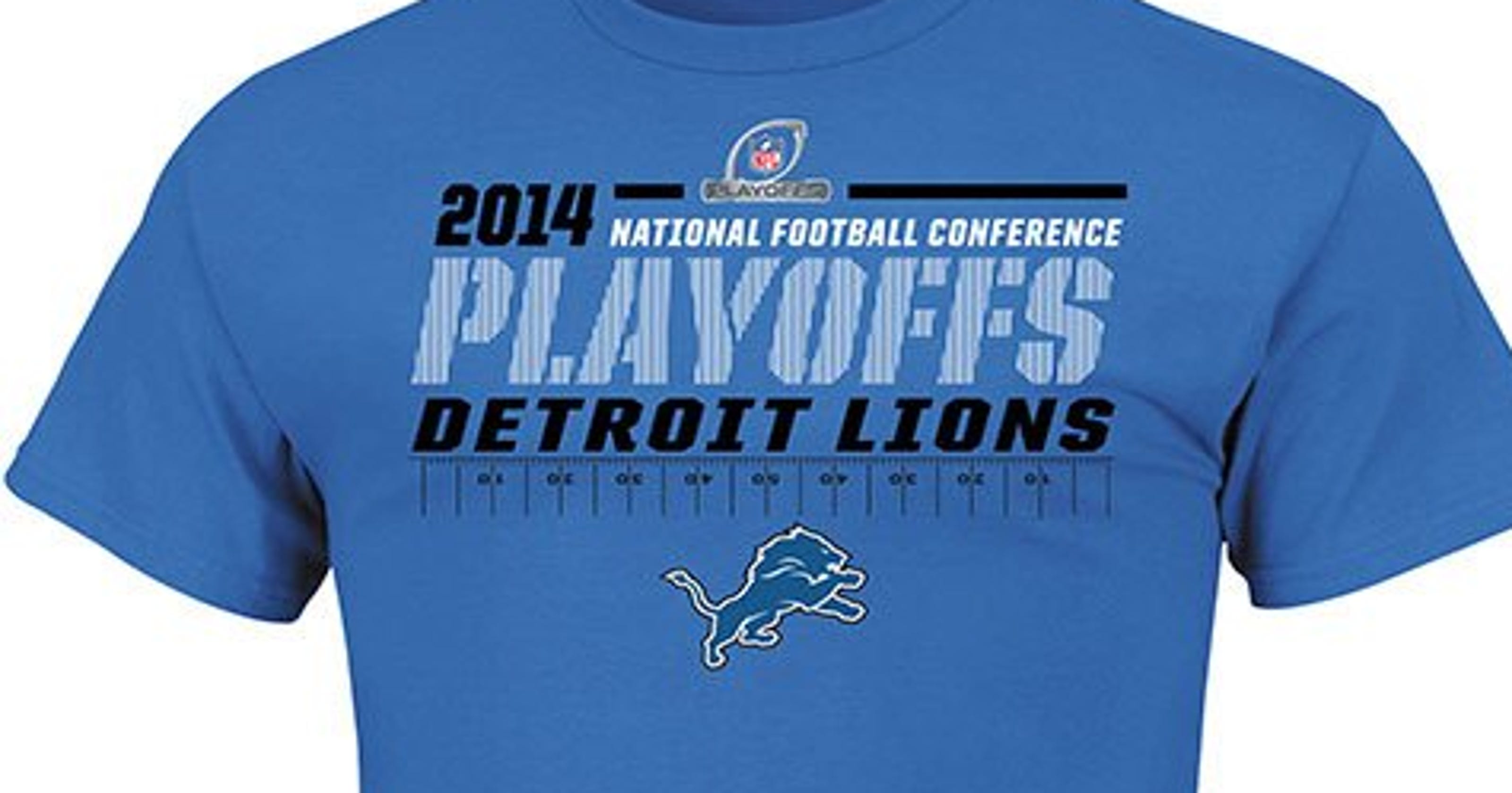 Souvenir of the week Detroit Lions playoff Tshirt