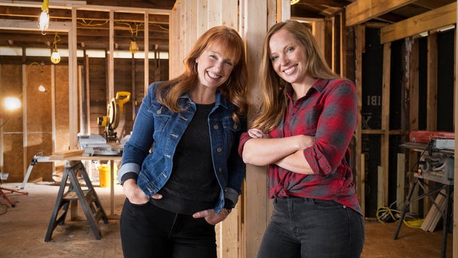 Karen Rominger and Mina Starsiak of "Good Bones" on HGTV.