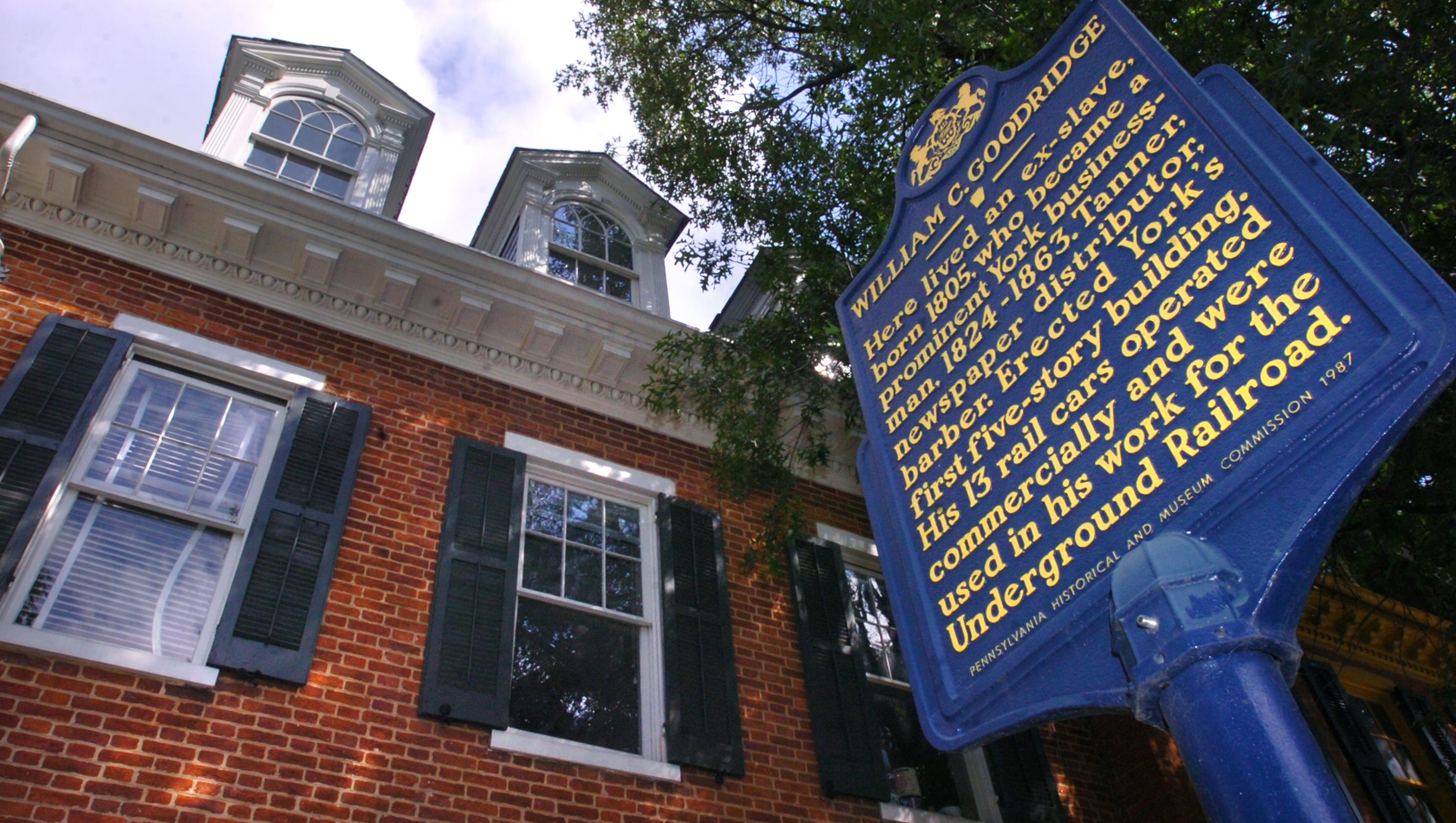 Underground Railroad included stops in York Co.