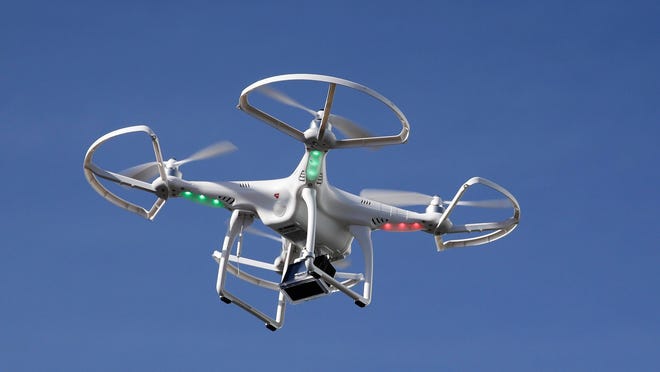 File photo of a drone