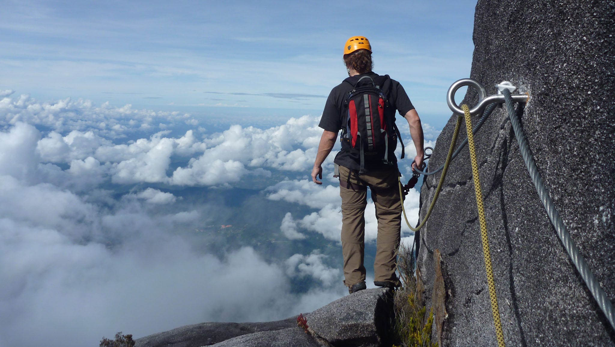 Best via ferrata—Mountain Torq, Borneo, Malaysia: This via ferrata (Italian for “road with iron”) definitely demands some iron from its adventurers, too. Built on the side of Borneo
