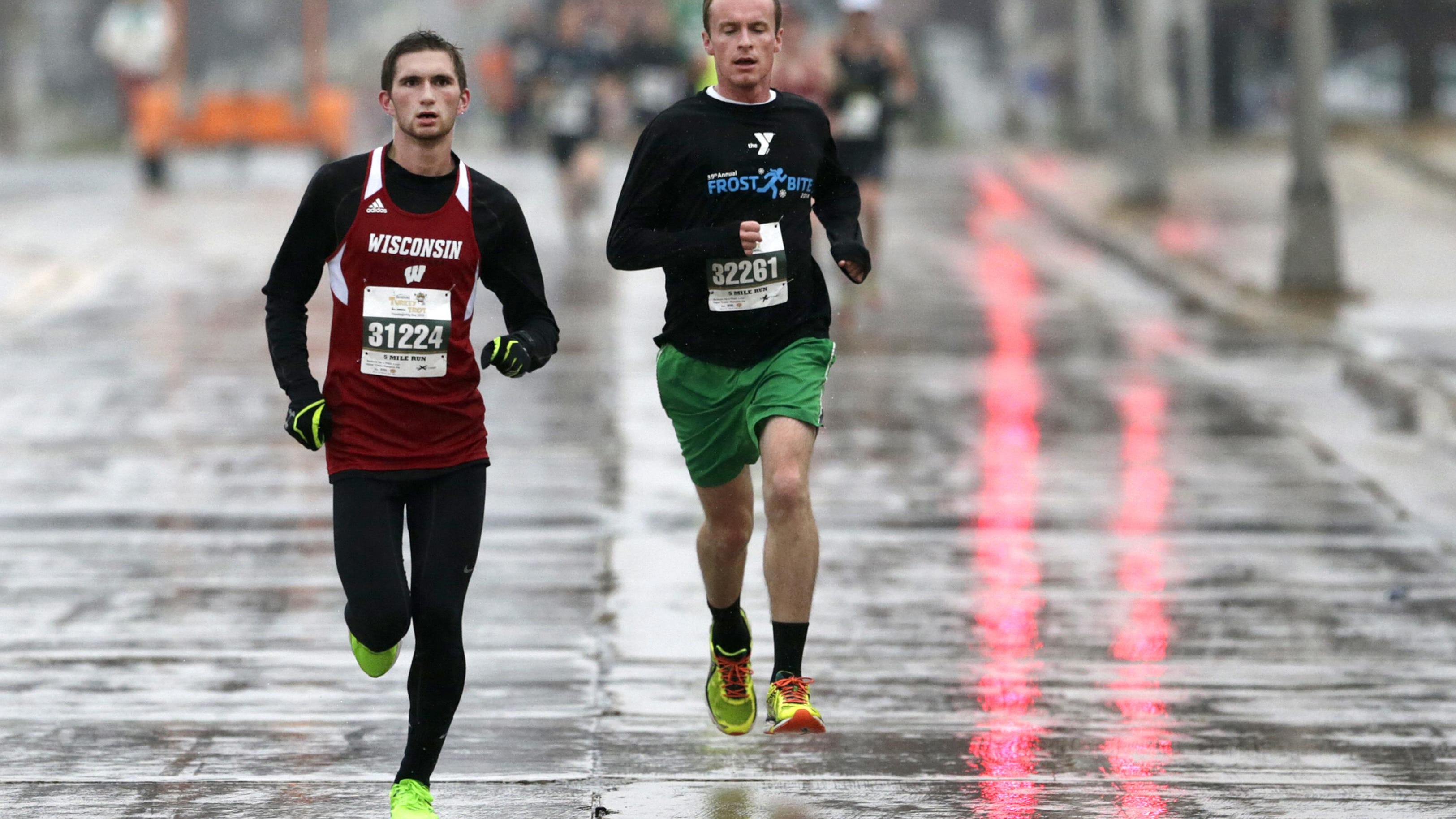 Appleton Turkey Trot 5 mile Top Finishers