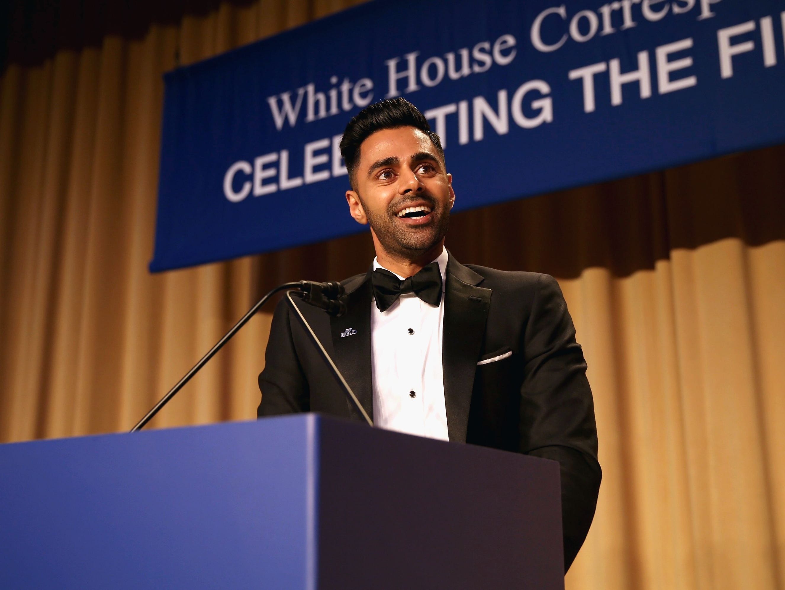 Hasan Minhaj has jokes.