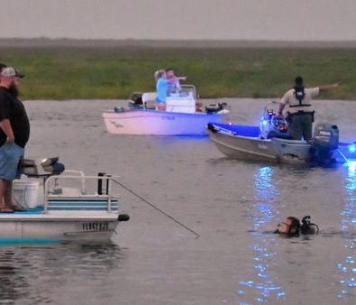  Search efforts at River Lakes Conservation Area Boat ramp west of Cocoa off of State Road 520. An airboat overturned and sank, and two passengers are missing.