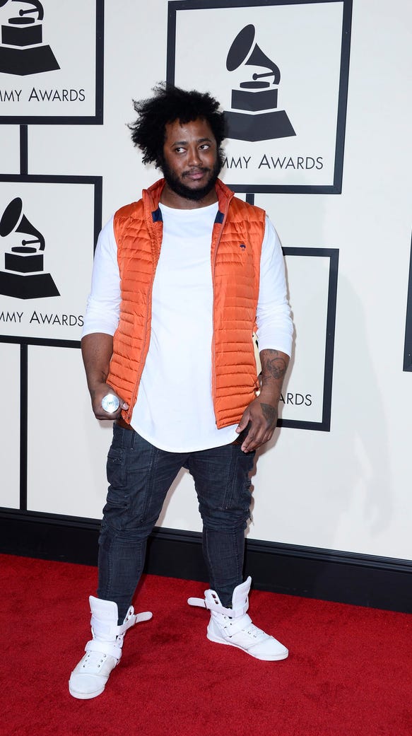 Yah, Thundercat was packing a 'Jedi' lightsaber at the Grammys