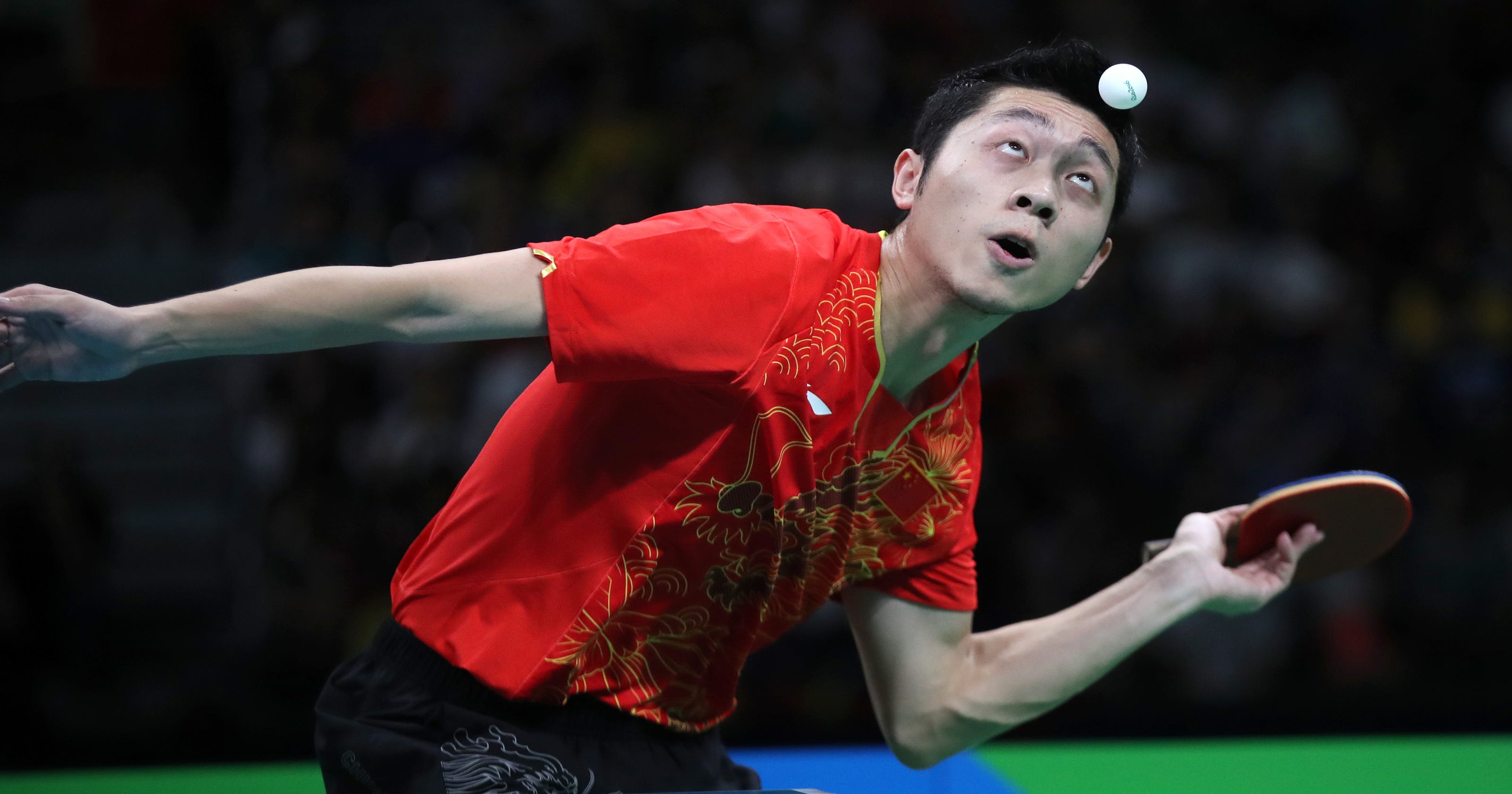China sweeps table tennis gold _ for 3rd straight Olympics