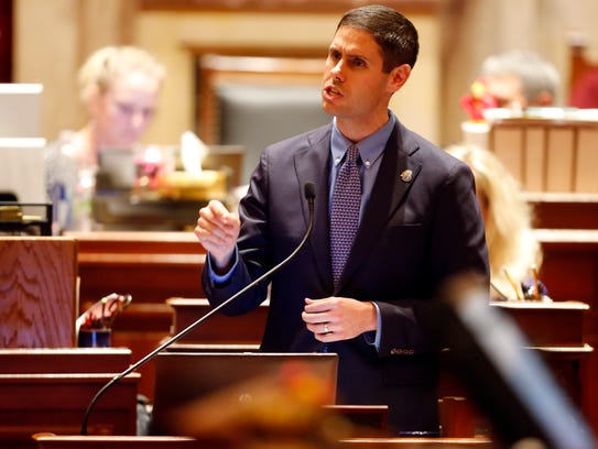 Iowa State Senator Nate Boulton debates SF 2383 ways