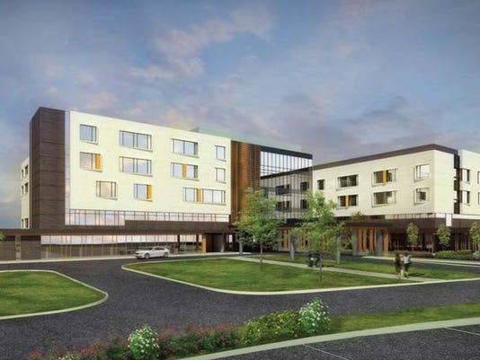 Memorial Hospital construction is on schedule