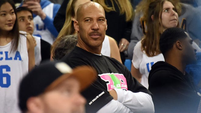 LaVar Ball keeps watchful eye on his sons and their basketball careers.