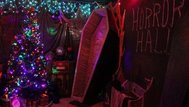 This weekend only, Horror Hall will open their haunted house with a special holiday twist.
