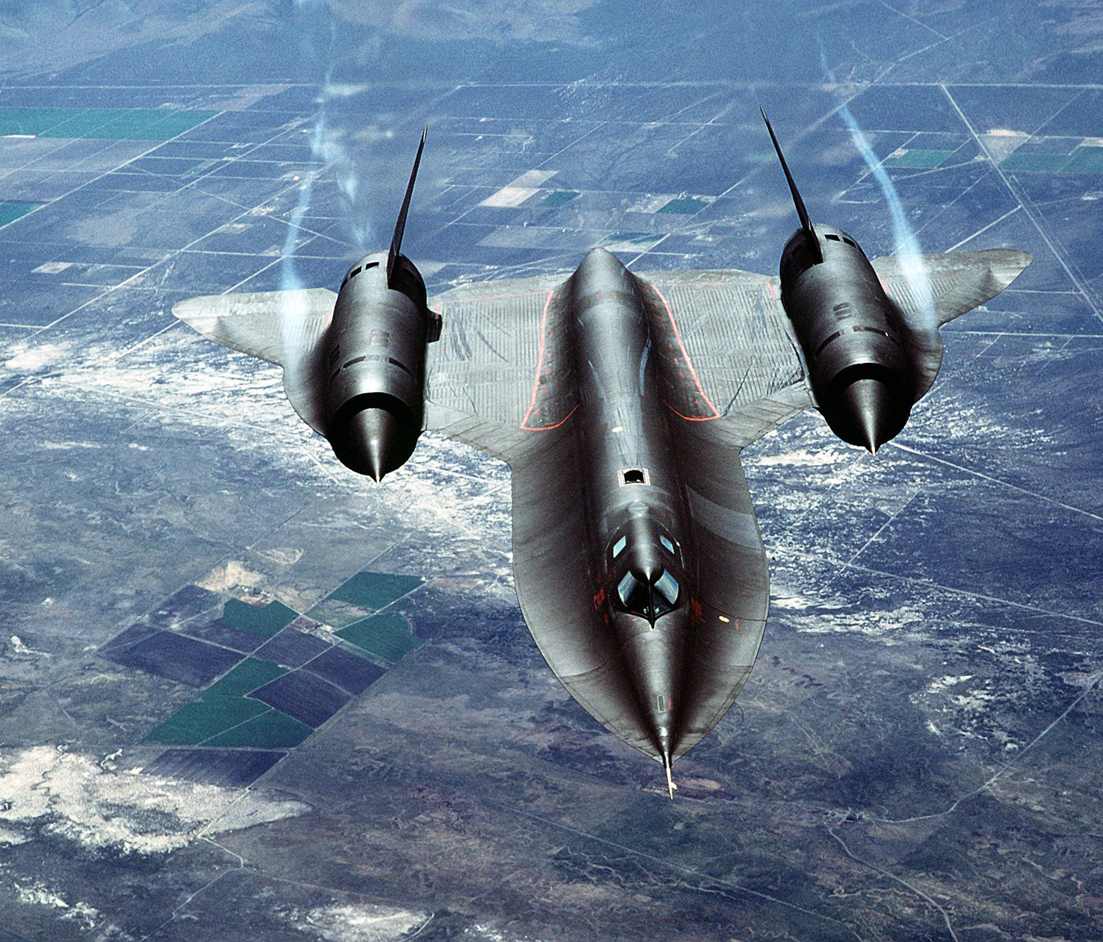 The SR-71, shown here in a file photo, routinely flew over 80,000 feet.